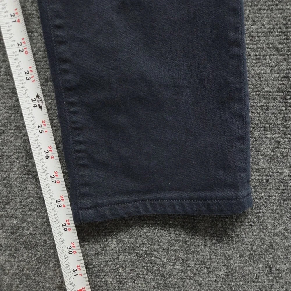 7 For All Mankind Slimmy Jeans Mens 32x29 Navy Blue Luxe Performance Denim
